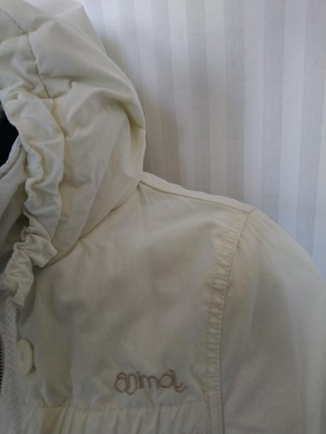 Dámska zimní krémová bunda, animal, animal,l