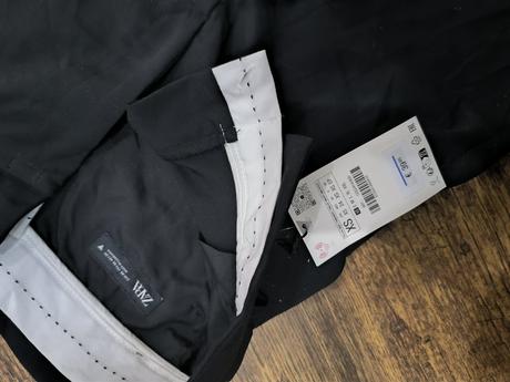 Nové široké zara nohavice xs vysoký pás, zara,xs