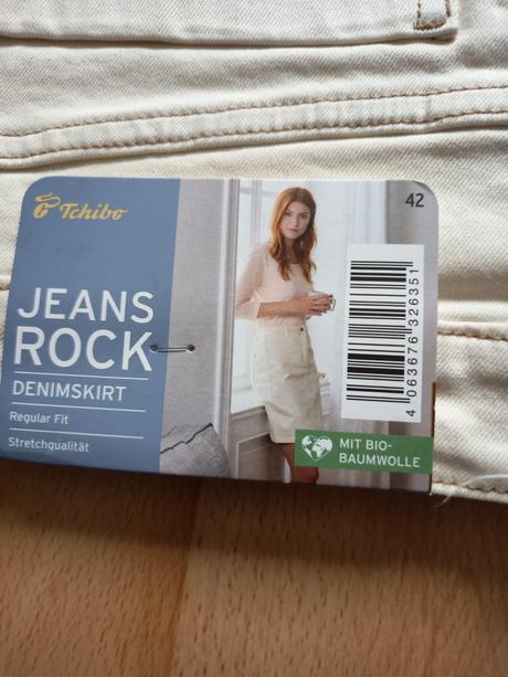 Nová džínsová sukňa tchibo 42, tchibo,42