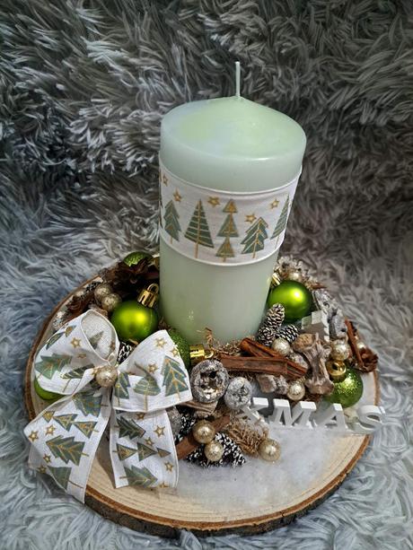 Vianočná stolová dekorácia, 