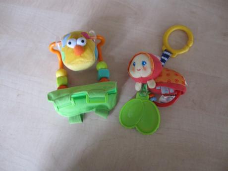 2x interaktívna hrkálka,