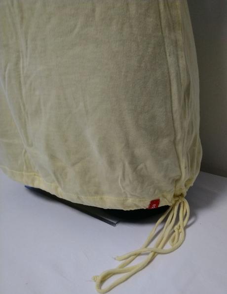 Dámsky žltý top so zaväzovaním okolo krku, esprit, esprit,s