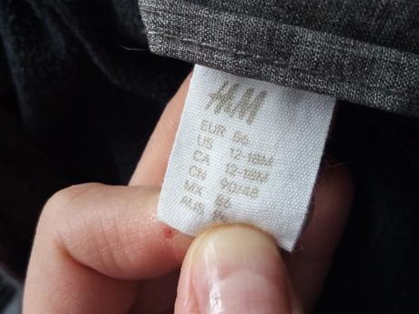 Bunda vetrovka, h&m,86