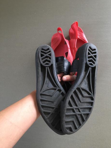 Gumené sandálky, 37