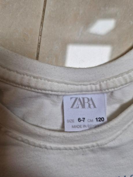 Dievčenské tricko, zara,122