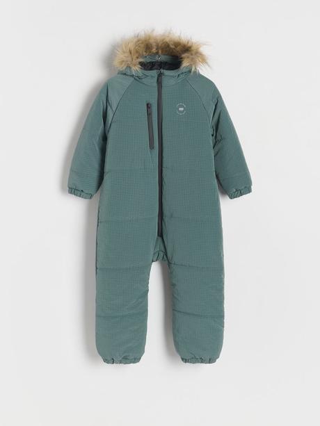 Zateplený overal s kožušinou reserved, 86 / 98 / 104 / 110