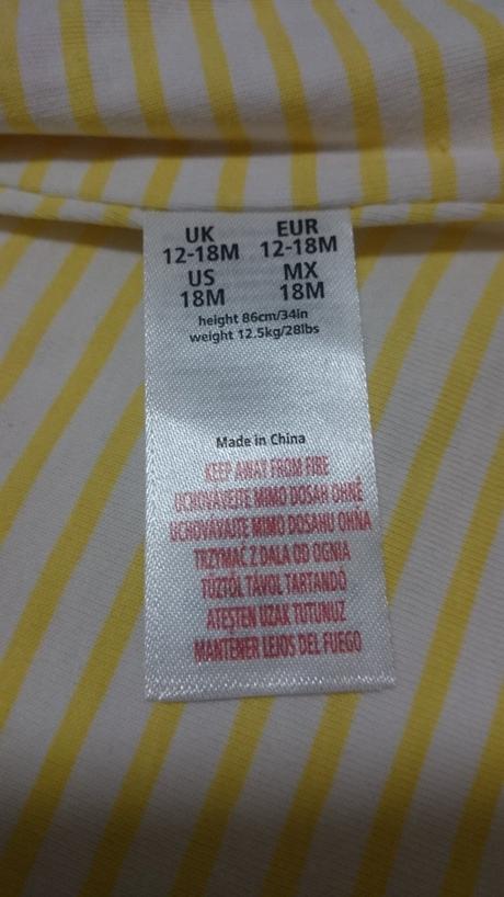 Bledožltý devčenský plášť zn. peppa pig, 86