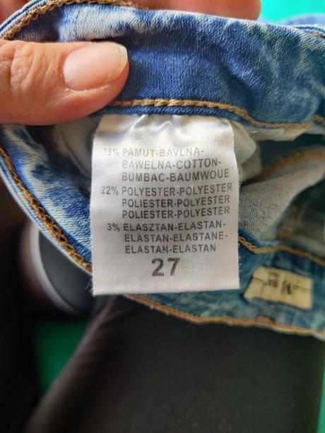 Džínsové šortky dámske, m