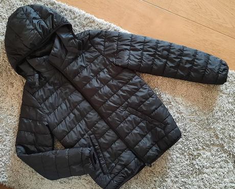 H&m čierna chlapčenská prechodná bunda, v.152, h&m,152