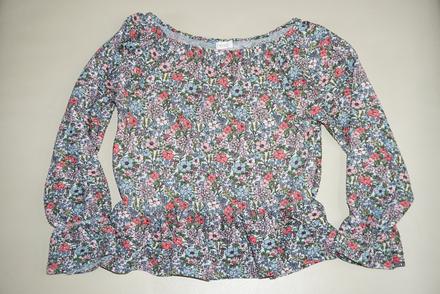 122 next kvietkovana bluzka,7 r., next,122