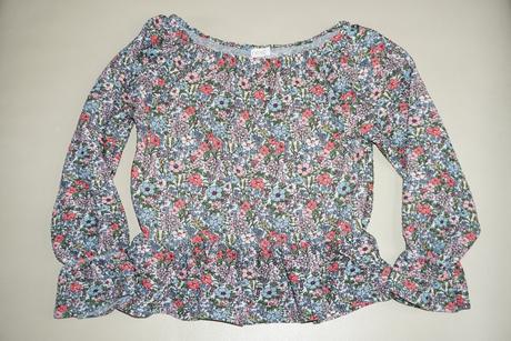 122 next kvietkovana bluzka,7 r., next,122