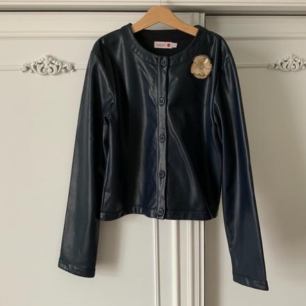 Koženková bundička bóboli č. 158/164, 14 rokov, 164