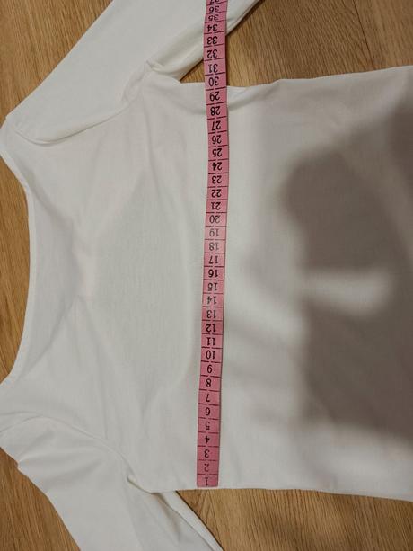 Biele tričko, h&m,134