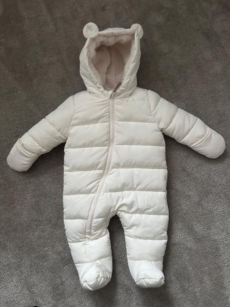 Overal   bledo kremovy, f&f,68