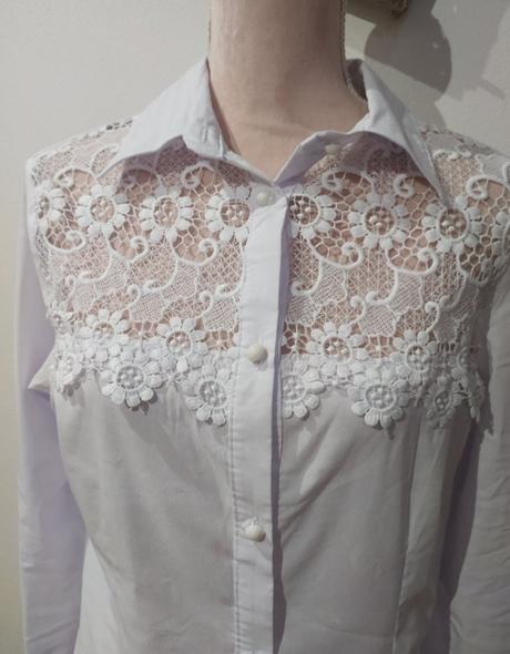 Košeľa s krajkou, l