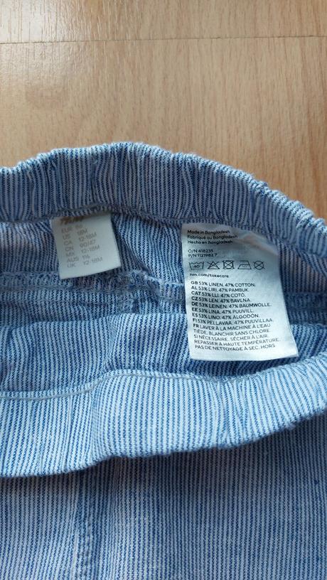 Nohavice letné č.86, h&m,86