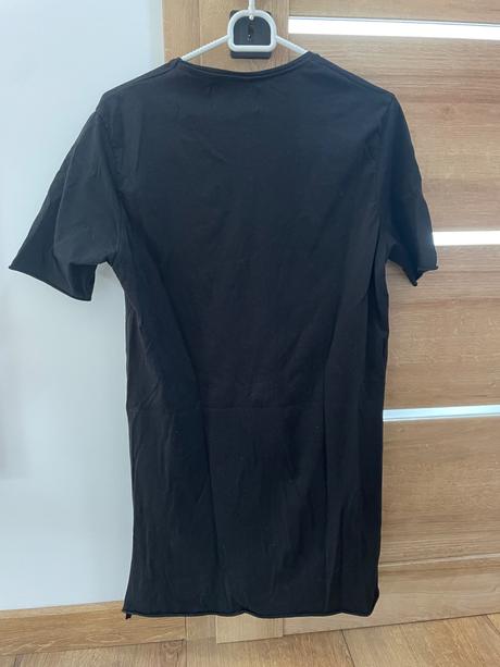 Tričko s nápismi a zipsami, m