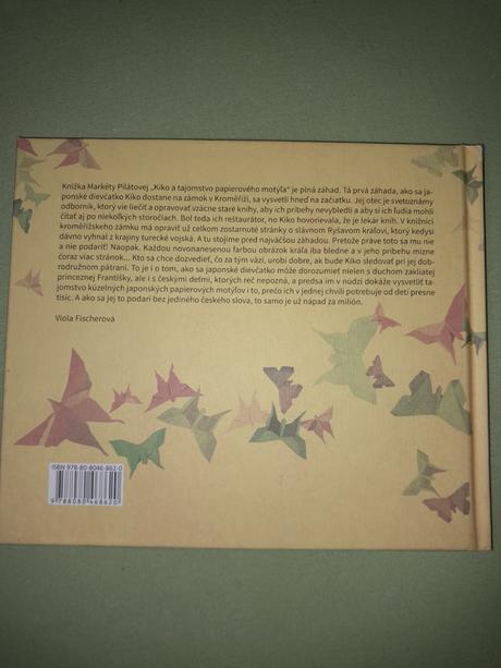 Kniha kiko tajomstvo papierového motýľa, 
