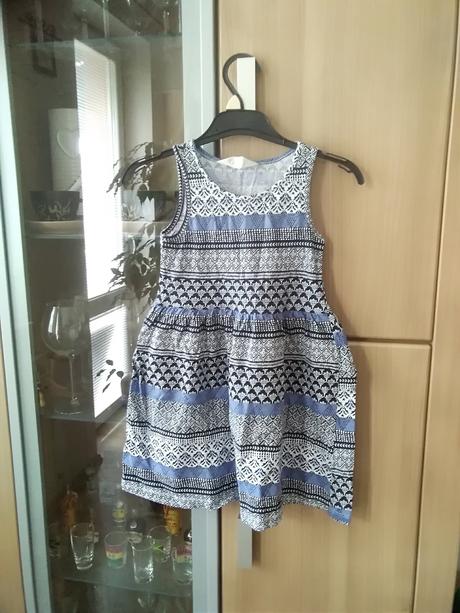 Letné šaty pre dievčatko, h&m,110
