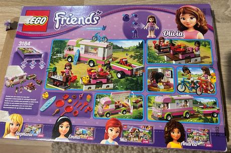 Lego friends 3184 karavan v prírode, 