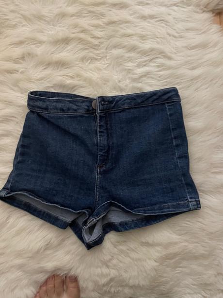 Riflové šortky topshop moto, topshop,36