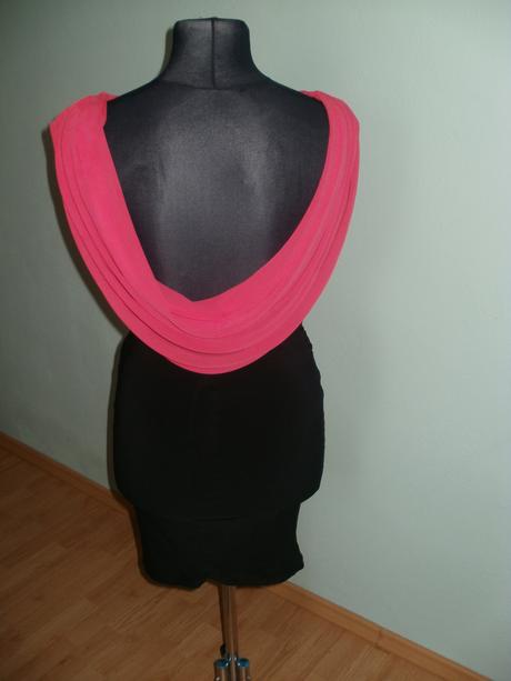 Spoločenské šaty s vodopádovým strihom, m