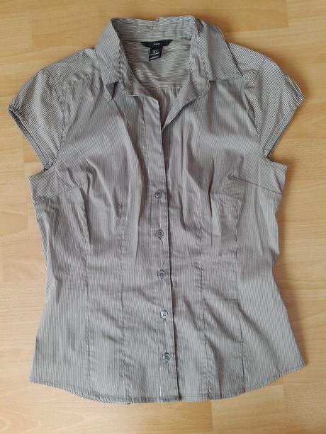 Prusžkova košeľa . sedo bezova, h&m,38