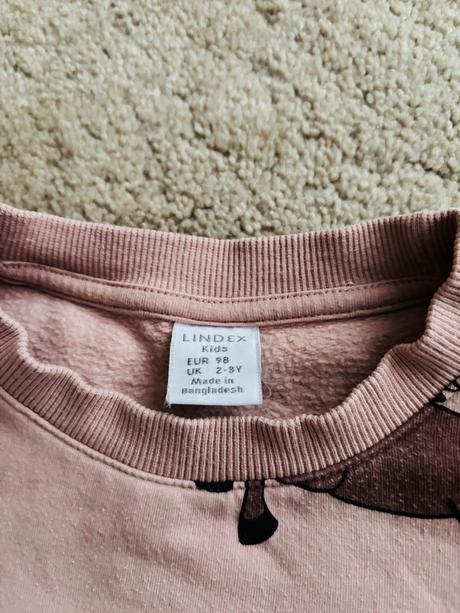 Mikina a legíny s česanou vnútornou stranou, lindex,104