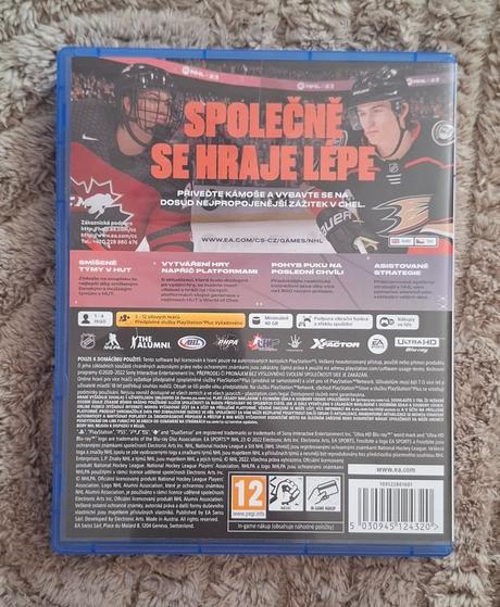 Hra na ps5 nhl 23, len rozbalená,