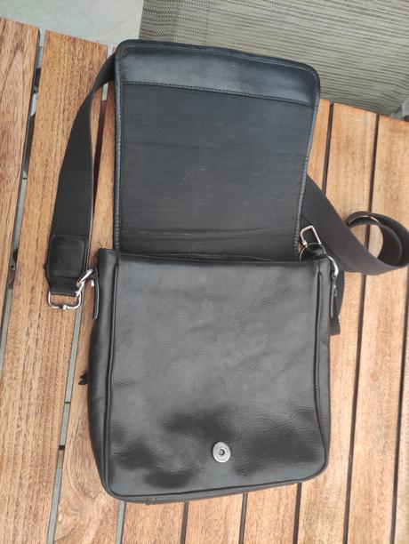 Pánska kožená crossbody the bag (kara),