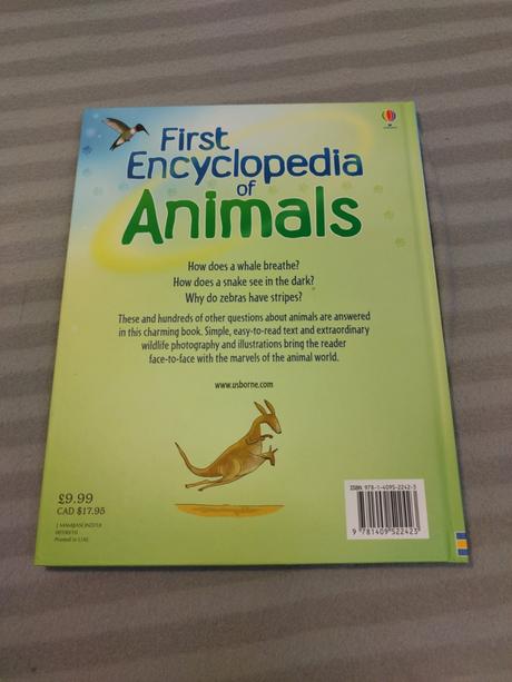 Usborne first encyclopedia of animals nsu23, 