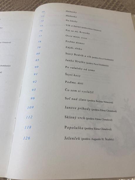 Krásne slovenské rozprávky, hádanky a rečňovanky, 