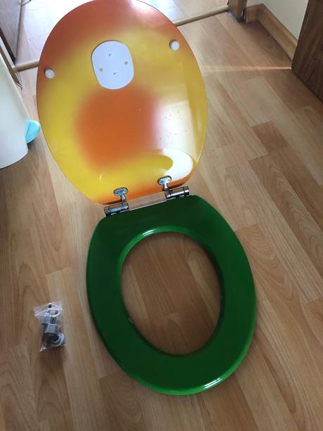 Drevena doska na wc,