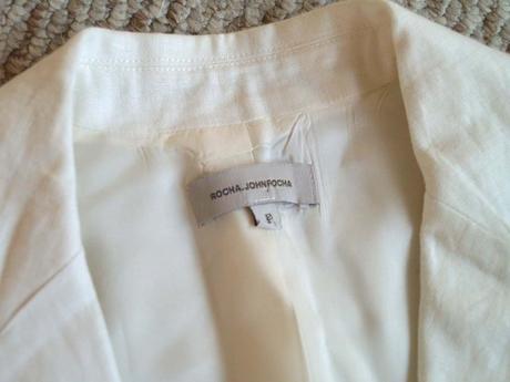 Letné ľanové sako john rocha uk8, rocha.little.rocha,36