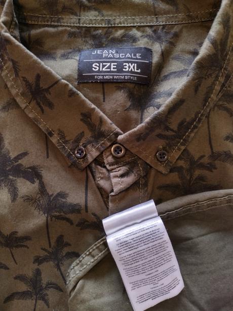 Predám pánsku košeľu, veľ. 3xl, zn. jean pascale, xxxl
