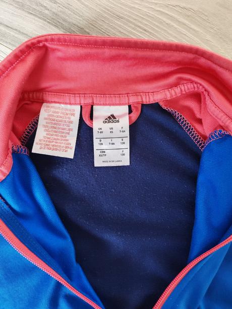 Dievčenská tepláková súprava adidas veľ. 128, adidas,128