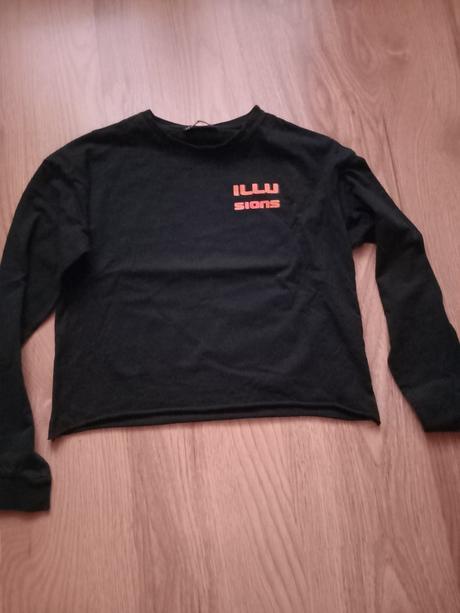 Crop top mikina, new yorker,xs