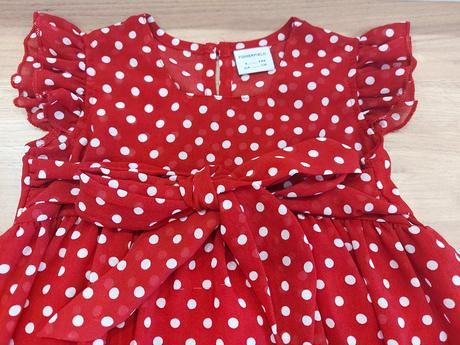 Bodkové šaty + 3 šaty grátis, 104