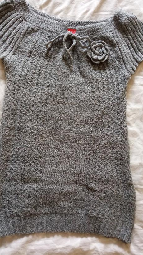 Predĺžený svetrík bez rukávov, m