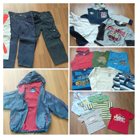Balík oblečenia chlapec veľ.110, 104–116