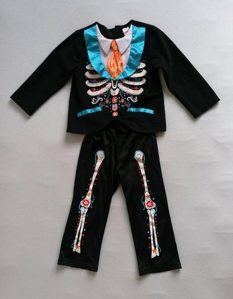 Fešácky kostlivec kostým veľ. 98,