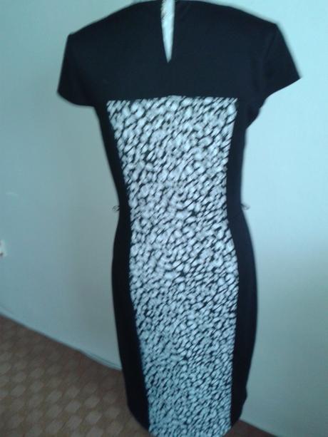 Čierno-biele šaty f&f veľ. 38, f&f,38