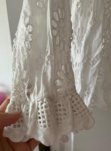 Biela madeirová blúzka zara, xs/34, zara,xs