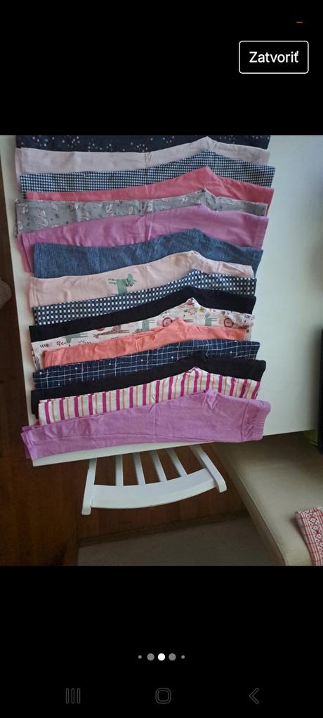 Legíny 17ks 6/7 rokov, h&m,122