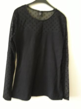 Blúzka elegantná zn. hm - veľ. m, h&m,m