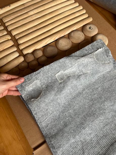 Senzomotoricky kobercek/chodnicek barewood, 