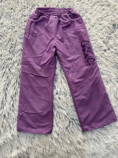 Dievčenské zateplené nohavice, 116