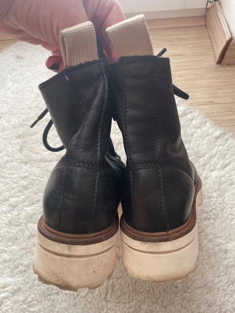 Kozene snurovacie topanky marco polo, marc o´polo,37