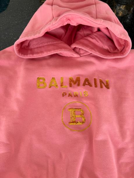 Balmain cropp mikina, moschino,128