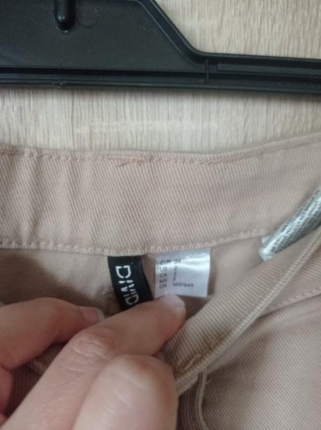 Béžové rifle h&m, h&m,xs